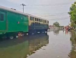 Genangan Air di Pekalongan–Sragi, Pastikan Seluruh KAJJ Daop 7 Madiun Tetap Tepat Waktu