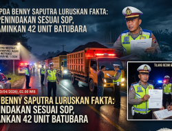 “Patahkan Isu Miring, IPDA Benny Saputra Tunjukkan Bukti Tilang Resmi Penertiban Puluhan Tronton”