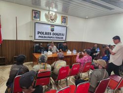 Kapolda Papua Tengah Kunjungi Dogiyai, Percepat Pemulihan Keamanan Pasca Kericuhan