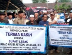 Ratusan Warga Kerta Nyatakan Sikap, Dukung Pemberhentian Kepala Desa
