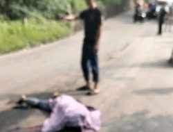 Nyalip di Jalur Sempit, Pemotor Asal Pandeglang Tewas Terlindas Truk di Maja