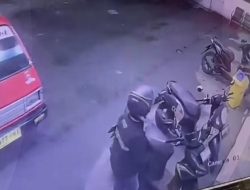 Terekam CCTV, Polres Lebak Buru Pelaku Pencurian Ranmor di Lebak