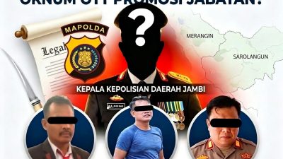 Anomali di Polda Jambi: Tiga Oknum Terperiksa Propam Mabes Polri Diduga Malah “Dihadiahi” Jabatan Strategis?