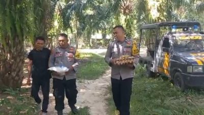 Polisi Hadir untuk Masyarakat, Polsek Rantau Selamat Rutin Salurkan Bantuan Sosial