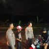Giat Patroli Malam Hari Personil Polsek Cikulur Polres Lebak