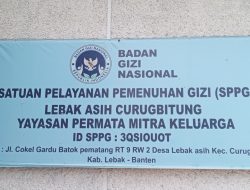 Dukung Program MBG, Aktivis Forwatu Banten Sebut SPPG Lebak Asih Berdampak Nyata dalam Pemenuhan Gizi di Curugbitung